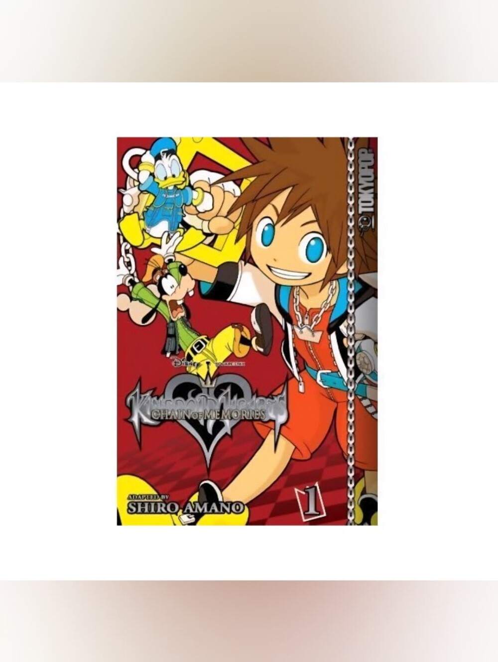Kingdom Hearts: Chain of Memories Vol. 1 Manga Book First Printing English 2007